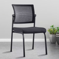 常喜悦办公椅会议椅四脚椅子可重叠培训椅
