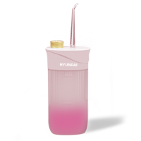 HYUNDAI电动冲牙器便携式洗牙器W2 樱花粉