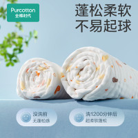 全棉时代2022冬泡芙纱布浴巾 95cm×95cm(拉伸尺寸) 小鸭子,1条装1袋PTY224008ED07095