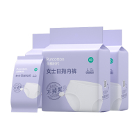 全棉时代(Purcotton)女士日抛内裤L码五条装3袋802-DKH-250828
