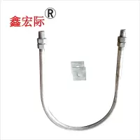 鑫宏际 铁附件 地埋拉盘U型螺栓(冷镀)/套