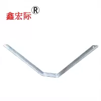 鑫宏际 铁附件 单杆斜撑 U型撑角∠5mm×50mm×2400mm/根