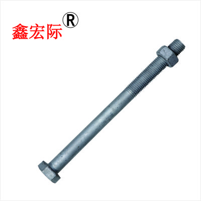 鑫宏际 铁附件 穿钉螺栓 M16*150mm/个