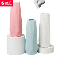 [疆不凡]仿瓷菱形花瓶 PE个