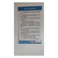 橙起晟捷 亚克力职责(指导书)展板 50x80cm