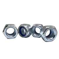 格擂铁 自锁螺母4.8级镀锌 M12 个