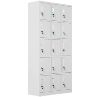 伟樽钢制更衣柜十五门900*350*1800mm台