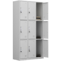伟樽铁皮衣柜六门900*420*1800mm台