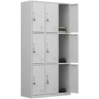 伟樽铁皮衣柜六门900*420*1800mm台