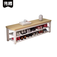 伟樽更衣凳2000*350*450mm三杠双层个