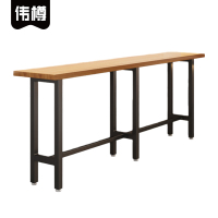伟樽长条桌吧台桌240*40*105cm张