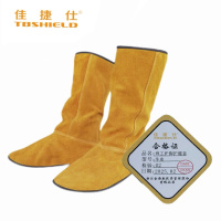 焊工护脚护腿套 牛皮