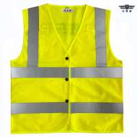 中神盾 荧光黄反光马甲 SWS-CDS-027 一套(可定制)