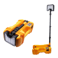 RDZM 便携式移动工作灯 SW2631 升降强光探照灯 配背带 套