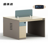 盛铁达 办公桌双人位1200*1200*1050mm STD-JJ150 张