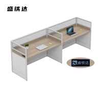 盛铁达 办公卡位并排两人位2400*600*1100mm STD-JJ164 张