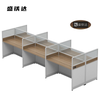 盛铁达 6人屏风办公位3600*1200*1100mm STD-XTGW05 套