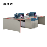 盛铁达 四人位办公桌2400*1200*1100mm STD-XXBS14 张