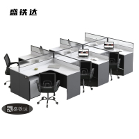 盛铁达 T型六人位3000*4200*1100mm STD-XXZ57 张