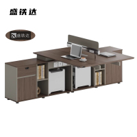 盛铁达 2人伸拉办公位1400*2400*1050mm STD-XXAZ08 张