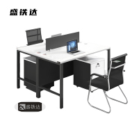 盛铁达 两人位办公桌1200*1200*1100mm STD-XXTJ38 张