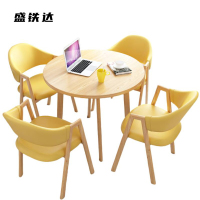 盛铁达 圆桌一桌四椅80*75cm STD-XS435 张