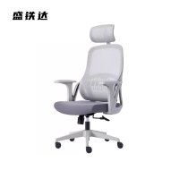 盛铁达 网椅办公转椅白框60*31*60mm STD-HBWY060 把