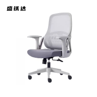 盛铁达 网椅办公转椅白框60*31*60mm STD-HBWY061 把