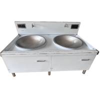 圣佰厨 双头大锅灶 STDG-3080(台)
