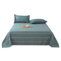 璐勇纯棉粗布凉席床单枕套1.5*2.3m一套