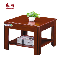 东杉 方形茶几 红胡桃600*600