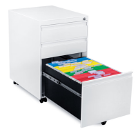 东杉东杉 DONGSHAN 活动柜 白色铁皮柜活动柜办公推柜