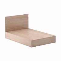 东杉床 单人床现代简约小户型高箱储物床经济型家用板床 900*2000