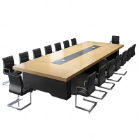 东杉会议桌 板式会议台定制款3600*1600*750 张 3600*1600*760