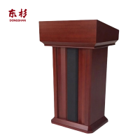 东杉 讲台 油漆胡桃木色 张
