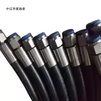中辽华夏海泰 钢丝耐油高压油管(带接头)1250mm M22×1.5 90° 根