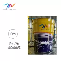 中辽华夏海泰 丙烯酸面漆 白/10kg/桶