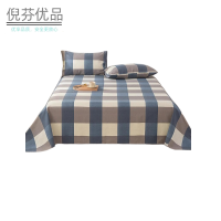 倪芬优品 老粗布凉席三件套 适用于0.9m床 套