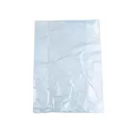 [鑫志友]透明白色平口塑料袋 垃圾袋 3丝80*100cm 100个/捆