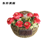东升美辰 小号壁挂仿真花24*24*12cm DS-BH131 套