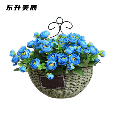 东升美辰 大号壁挂仿真花33*28*15cm DS-BH132 套