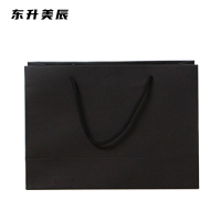 东升美辰 牛皮纸手提袋黑色(100个/箱) DS-027 箱