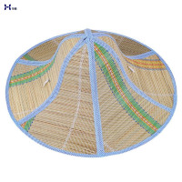 华敏 帽子 草帽折叠 顶