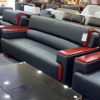 爱得帮 牛皮三人沙发 1900*950*930mm