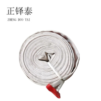 正铎泰 帆布水带红胶衬里 口径 100mm 20米/卷