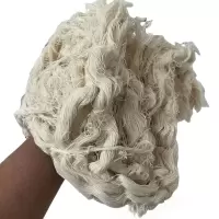 洛安斯 擦机布棉纱 本白 千克