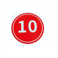 嘉盛辰希亚克力磁吸标牌(定制)60mm圆块