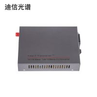 迪信光谱 工业光电转换器百兆光口FC内置电源AC220V/DC48V OYD-M1101-N 台