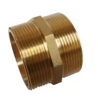 南方卫通 全铜外丝直接 2寸对丝55mm 个