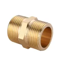 南方卫通 铜外丝直接 1寸对丝38mm / 个